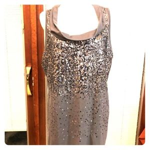 Lane Bryant sequins sleeveless tank